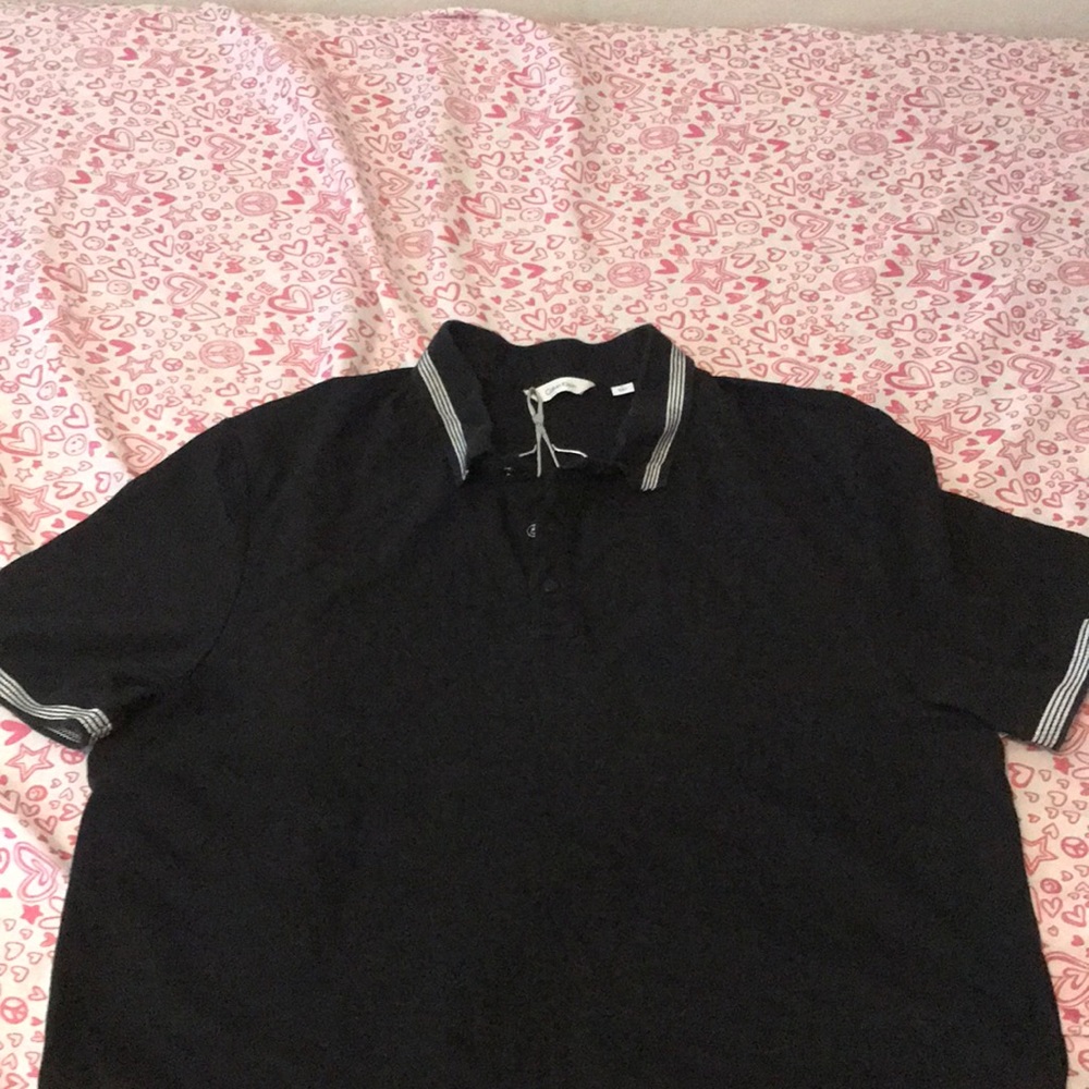 Calvin Klein Short Sleeve Polo Medium